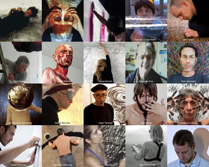 Draw to Perform_artists collage1